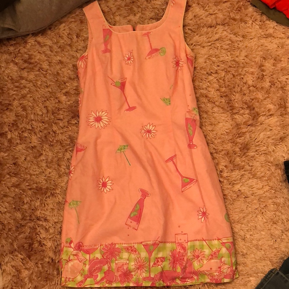 Lilly pulitzer size 4 vintage dress